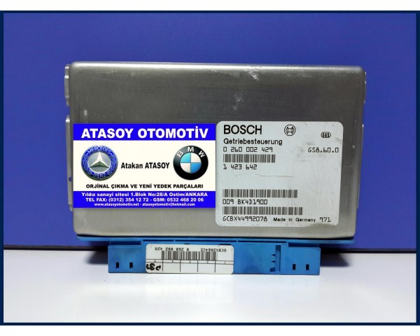 BMW E46 320İ OTOMATİK ŞANZIMAN BEYNİ 0260002429 1423642 1423482 1423389 7506149 7506153 1423630 24601423642 24601423482 24601423389 24607506149 24601423672 24601423483 24601423412 24607506153 24601423630 GS8.60.0